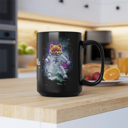 Adorable Pomeranian Puppy in Space 15oz mug With "Sometimes I Need Space" message. Perfect gift for dog lovers and space enthusiasts. Made from high-quality ceramic, dishwasher & microwave safe.