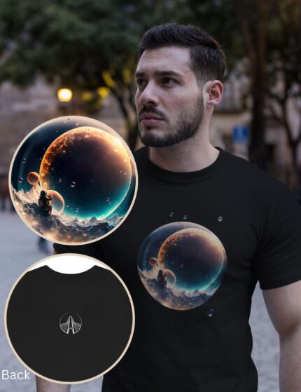 Explore The Beauty of The Outer World With This Unique T-shirt Featuring a stunning view of a scenery of this otherworldly landscape