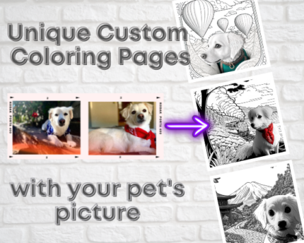 Unleash Your Creativity With #1 Custom Coloring Book Sheets For Animal Lovers