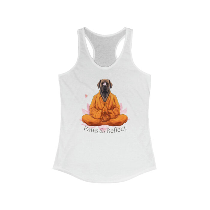 english mastiff women's yoga top