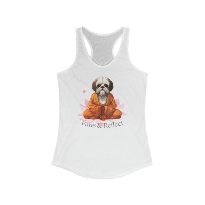 Shih Tzu Women's Yoga Top - Shih Tzu Harmony Design