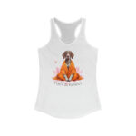 German Shorthaired Pointer Women's Yoga Top - Pointer Peace Design