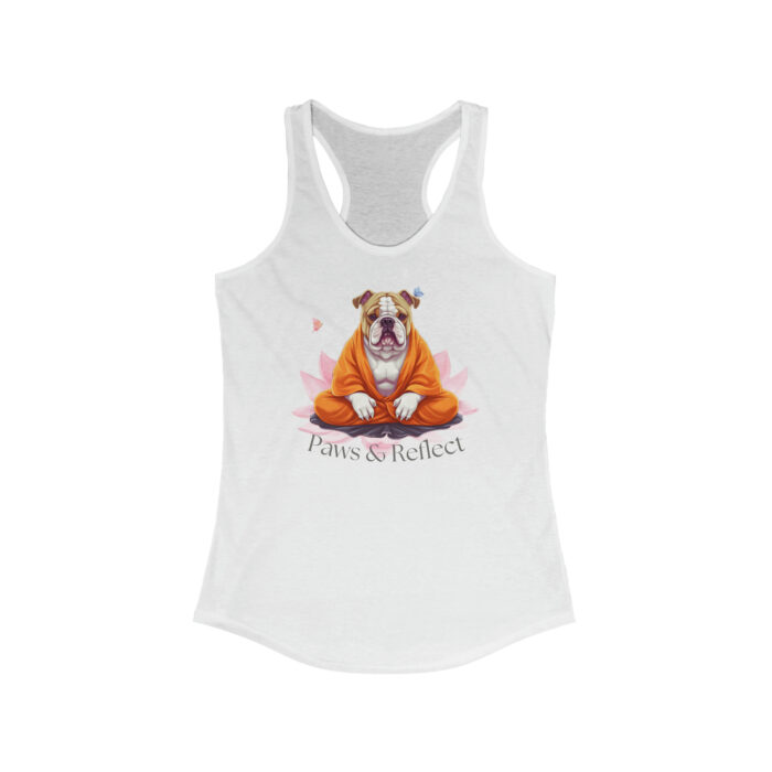 bulldog women's yoga top