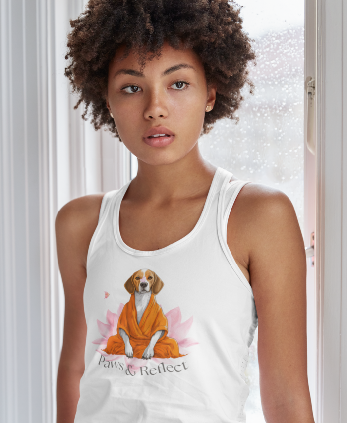 beagle women's yoga top