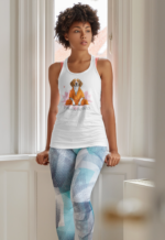 beagle women's yoga top